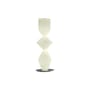 Lampe de table Costantina Opal verre blanc / LED - Medium H 77 cm - Mogg