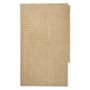 Tappeto Crease Wool Large tessuto beige / 250 x 160 cm - Lana tessuta e trapuntata a mano - Ferm Living