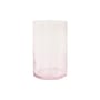 Verre Tube rose / 40 cl - HK LIVING