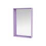 Wandspiegel Colour Frame - Shelfie holz violett / 46,8 x 69,6 x T 9,9 cm - MONTANA