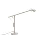Lampe de bureau Fifty-Fifty LED métal gris / Orientable - Hay