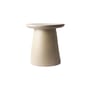 Table d'appoint Earthenware Medium céramique beige / Ø 40 x H 43 cm - HK LIVING