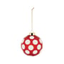 Weihnachtskugel Delight Big  n°3 glas rot / Ø 9 cm - Alessi