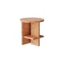 Beistelltisch Tee Cork kork beige / Ø 40 x H 42.5 cm - NINE