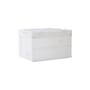 Blox Medium Box plastic material transparent / 52.5 x 36 x H 33 cm - STUDIO ABOUT