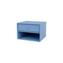 Comodino da parete Dash legno blu / Consol - L 35,4 x P 30 x H 24 cm - MONTANA