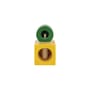 Nussknacker Twergi holz gelb / Ettore Sottsass, 1993 - Alessi