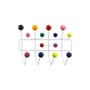 Portemanteau mural Hang it all multicolore / Eames (1953) - Vitra