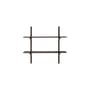 Scaffale PI legno marrone / 2 ripiani - Mogano massiccio / L 100 x H 91 cm - Ethnicraft