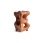 Scultura Natural Organic legno naturale / Mogano scolpito a mano - 13 x 14 x H 22 cm - Ethnicraft