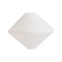 Paper Shade Diamond Lampshade paper white / Ø 80 cm- Without Electrical system - Hay