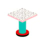 Super Lounge Table Square table wood multicoloured / 70 x 70 cm - Seletti