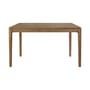 Tavolo rettangolare Bok legno marrone / 140 x 80 cm - 6 persone - Ethnicraft