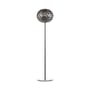 Planet Floor lamp plastic material grey black / LED - H 130 cm - Kartell