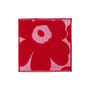 Unikko Guest towel textile red / 30 x 30 cm - Marimekko