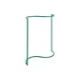 Supporto Colour Rack metallo verde / Forma S - L 144 x P 60 cm - Hay