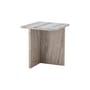 Table d'appoint Clea marbre beige / 35,5 x 35,5 x H 40 cm - Bloomingville