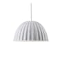 Under The Bell Small Acoustic suspension textile white / Feutre - Ø 55 cm - Muuto