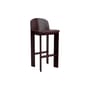 Chisel 35 High Bar chair wood red / H 75 cm - Hay