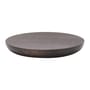 Olo Wood Coffee table wood brown / Ø 100 x H 15 cm - Mogg