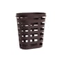 Panier à linge  plastique rouge Large / 57 x 37 x H 62 cm - Hay