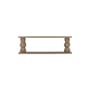 Solan Wall shelf wood beige / L 80 x D 20 x H 25 cm - Bloomingville