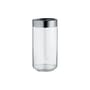 Julieta Airtight jar metal glass transparent 150 cl - Alessi