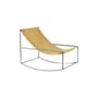 Rocking chair  tissu jaune OUTDOOR - valerie objects