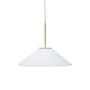 Suspension Solid verre blanc / Ø 44 cm - HÜBSCH