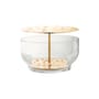 Vase Ikebana Large métal verre or transparent /By Jaime Hayon - H 15,5 cm - Fritz Hansen