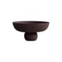 Centre de table Baburu Medium céramique marron / Ø 30 x H 15 cm - 101 COPENHAGEN