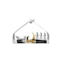 Krippe Bark Crib metall silber / H 10 cm - Alessi