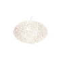 Pendelleuchte Big Bloom plastikmaterial transparent /Extra-breit - Ellipsenförmig - Ø 80 cm x H 51,5 cm - Kartell