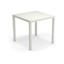 quadratischer Tisch Nova metall weiß / Metall - 80 x 80 cm - Emu