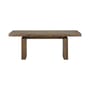Tavolo con prolunga Double legno marrone / L 200-300 cm - 8-12 persone - Ethnicraft