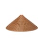 MÖBELZUBEHÖR Dou faser beige holz natur / Handgeflochtenes Rattan - Ø 68 x H 27 cm - Ferm Living