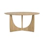 Table ronde Geometric bois naturel / Ø 150 cm - 8 personnes - Ethnicraft