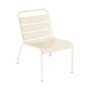 Chaise lounge Luxembourg métal beige - Fermob
