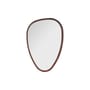 Miroir mural Ovo Medium bois naturel / 57 x 75 cm - Noyer - Maison Sarah Lavoine