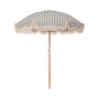 The Premium Beach Monaco Parasol textile black / Ø 180 cm - Tilting - BUSINESS & PLEASURE