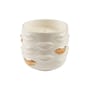 Parfumierte Kerze Muse Bouche D’or keramik weiß / Zitrusduft - Ø12 x H 12 cm - Jonathan Adler