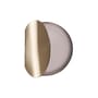 Applique salle de bains Poudrier LED métal / Miroir - DCW éditions