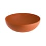 Coupe Veneer métal marron / Ø 29 cm - Acier avec motifs en relief - Alessi