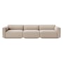 Sofa Develius D textil beige / 4-Sitzer - L 309 cm - &tradition