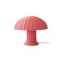 Lampe de table Rattan rose / Ø 34 x H 30 cm - HK LIVING