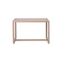 Kindertisch Little Architect holz rosa / für bis zu 4 Kinder - 76 x 55 cm - Ferm Living