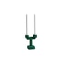 Chandelier Chunk Small métal vert - & klevering