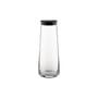 Karaffe Eugenia glas transparent / 1,1 L - Silikon Verschluss - Alessi
