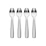 Colombina Fish Oyster fork metal Set of 4 - Alessi