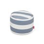 Pouf per esterno Point Outdoor tessuto blu / Tessuto Olefin - Ø 50 cm - Fatboy